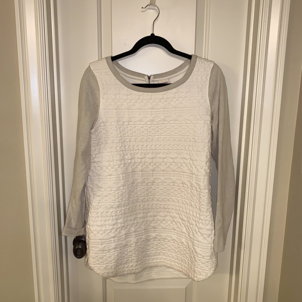 Textured sweater